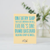On Every Ship Briefkaart (Staand voorkant)