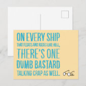 On Every Ship Feestdagenkaart (Voorkant / Achterkant)