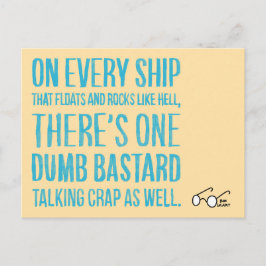 On Every Ship Feestdagenkaart