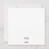 On Every Ship Feestdagenkaart (Achterkant)