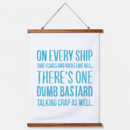 On Every Ship Hangend Wandkleed