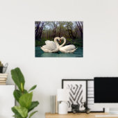 "On Faery Pond" Poster (Thuiskantoor)