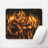On Fire: Mauspad Muismat (Met muis)