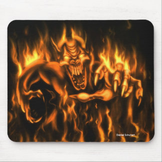 On Fire: Mauspad Muismat