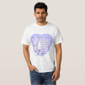 On Gyn Nurse Heart aangepaste verpleegkundigen t-s T-shirt (Voorkant volledig)