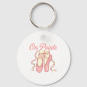 On Inte Ballet Funny Ballerina Pun Dance  Sleutelhanger (Voorkant)