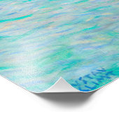 On Lake Attersee by Gustav Klimt Foto Afdruk (Hoek)