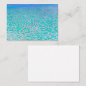 On Lake Attersee by Gustav Klimt Notitiekaartje (Voorkant / Achterkant)