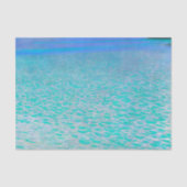 On Lake Attersee by Gustav Klimt Tissuepapier (Voorkant)