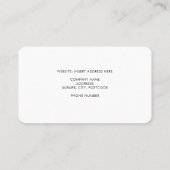 On line Shopping Freight Delivery Driver Service Visitekaartje (Achterkant)