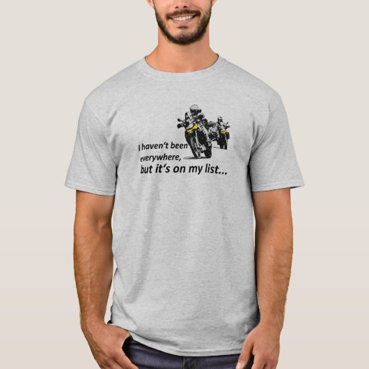 on my list II T-shirt (Voorkant)