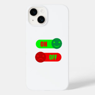 On Off Mood Emoji Hoesje