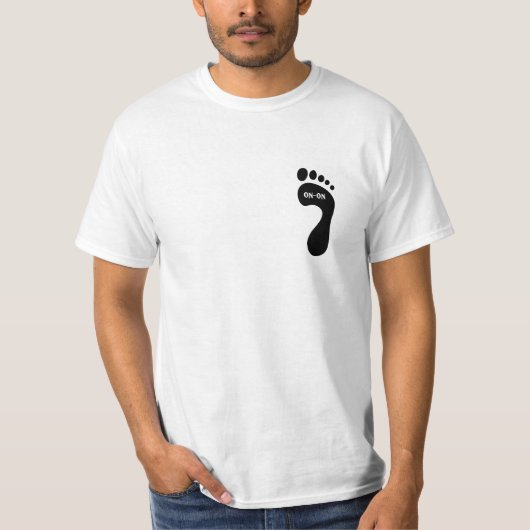 On-On-Footprint T-shirt (Voorkant)