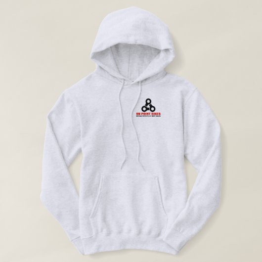 On Point Bikes Heren Custom Hoodie (Design voorkant)