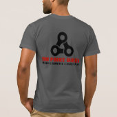 On point T-shirt op maat (Achterkant)