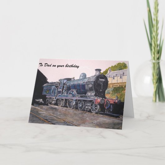 'On Shed' Caledonian Railway's Steam Engine Kaart (Voorkant)