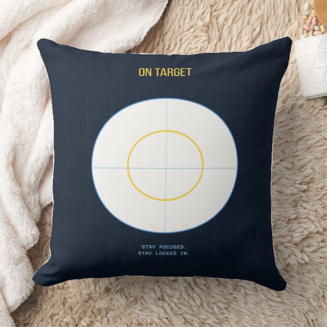 On Target — 90s Maximalist Throw Pillow | Retro  Kussen (Deken)
