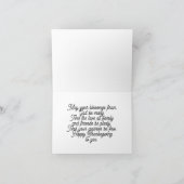 On Thanksgiving Day Holiday Card Feestdagen Kaart (Binnen)