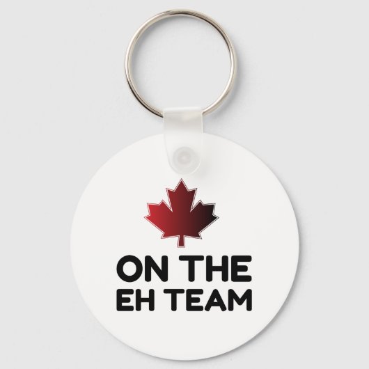 On The Cheam Canada Funny Sleutelhanger (Voorkant)