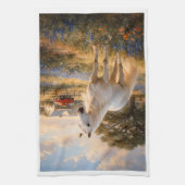 On the farm theedoek (Verticaal)