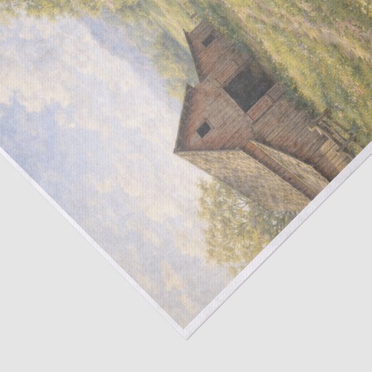 On the Farm  Tissuepapier (Detail)