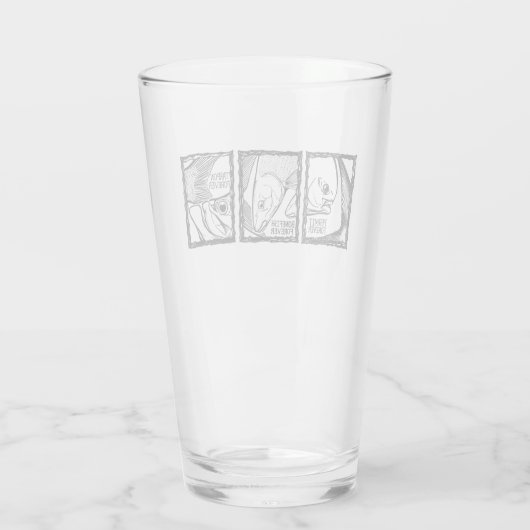 On the flat! glas (Achterkant)