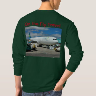 On The Fly Travel Air Lingus Shirt Met Lange Mouwe
