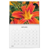 On-the-go zomerbloemenkalender kalender (Jan 2026)