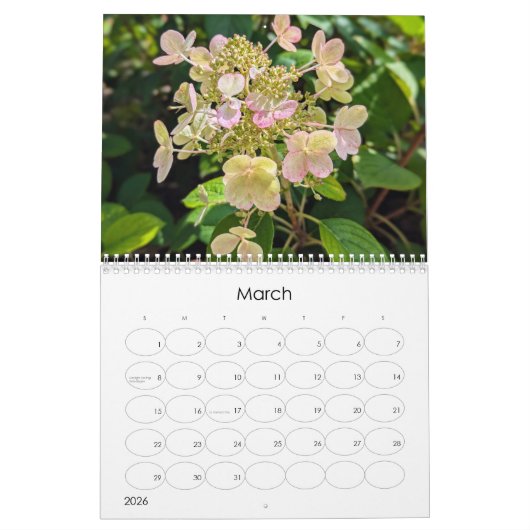 On-the-go zomerbloemenkalender kalender (Mar 2026)