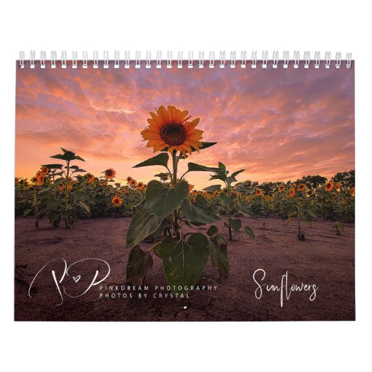 On-the-Go zonnebloempalender Kalender (Hoes)