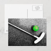 on the green briefkaart (Voorkant / Achterkant)