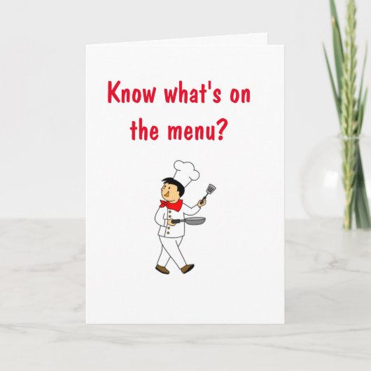 ON THE MENU TODAY *A HAPPY BIRTHDAY FOR YOU* (Voorkant)