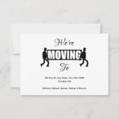 On the Move New Home Announcement Aankondiging (Voorkant)