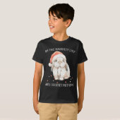 On The Naughty List And I Regret Nothing Rabbit Ch T-shirt (Voorkant volledig)