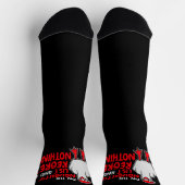 On The Naughty List And I Regret Nothing Seagull Sokken (Top)