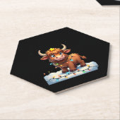 On The Naughty List And Reget Nothing Christmas Hi Kartonnen Onderzetters (Schuin)