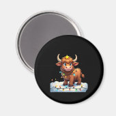 On The Naughty List And Reget Nothing Christmas Hi Magneet (Voorkant / Achterkant)