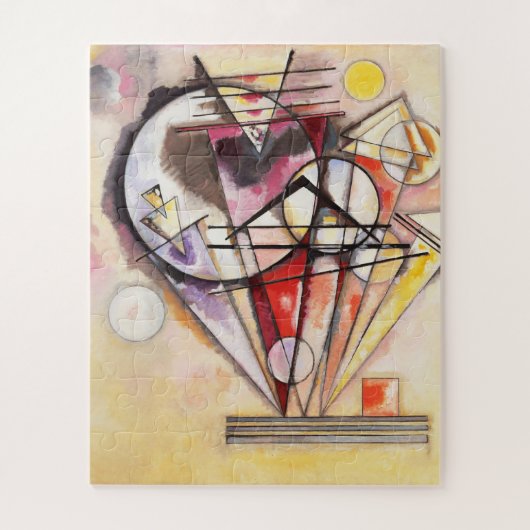 On the Points by Wassily Kandinsky Legpuzzel (Verticaal)