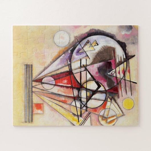On the Points by Wassily Kandinsky Legpuzzel (Horizontaal)