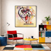 On the Points by Wassily Kandinsky Poster