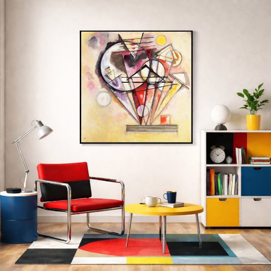 On the Points by Wassily Kandinsky Poster