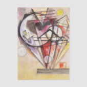 On the Points by Wassily Kandinsky Tissuepapier (Voorkant)