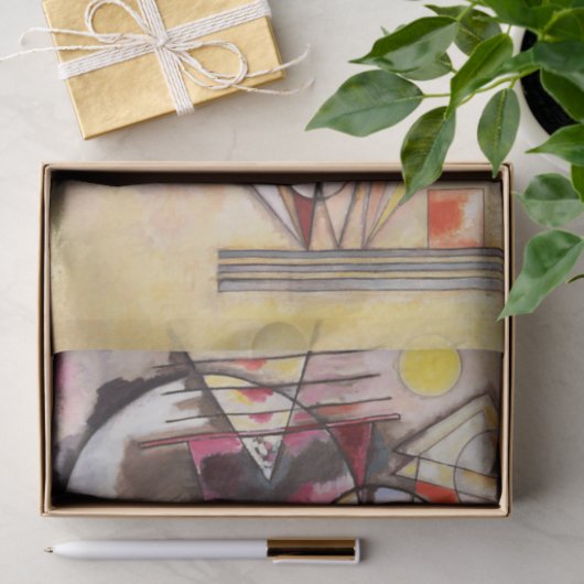On the Points by Wassily Kandinsky Tissuepapier (Geschenk)