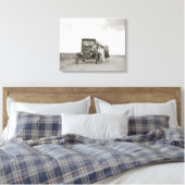 On The Road, 1937. Oude foto Canvas Afdruk (Insitu (Slaapkamer))
