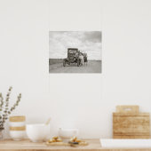 On The Road, 1937. Oude foto Poster (Keuken)