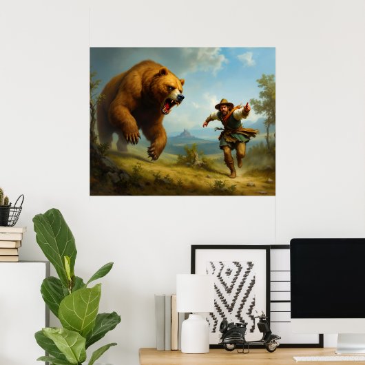 On the Run Poster (Thuiskantoor)