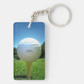 On The Tee Golf Sleutelhanger (achterkant)