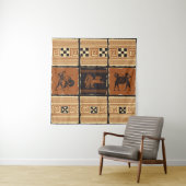  on the theme of Ancient Greece in form of a set o Wandkleed (In situ)