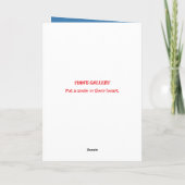 ON THE TRACK BIRTHDAY CARD FOR ANYONE BEDANKKAART (Achterkant)