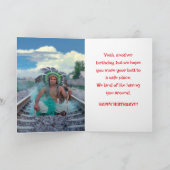 ON THE TRACK BIRTHDAY CARD FOR ANYONE BEDANKKAART (Binnen)